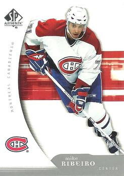 #53 Mike Ribeiro - Montreal Canadiens - 2005-06 SP Authentic Hockey