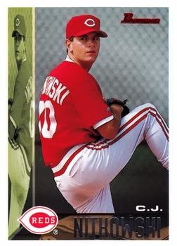 #53 C.J. Nitkowski - Cincinnati Reds - 1995 Bowman Baseball