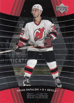 #53 Brian Rafalski - New Jersey Devils - 1999-00 Upper Deck Black Diamond Hockey