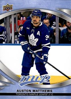 #53 Auston Matthews - Toronto Maple Leafs - 2023-24 Upper Deck MVP - Ice Battles Hockey