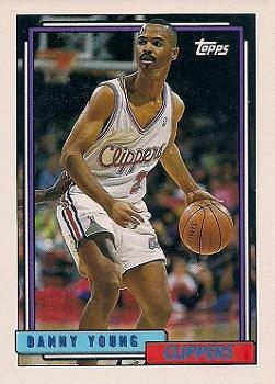 #53 Danny Young - Los Angelesippers - 1992-93 Topps Basketball