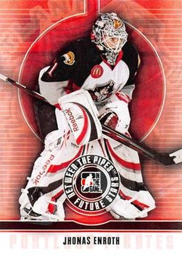 #53 Jhonas Enroth - Portland Pirates - 2008-09 In The Game Between The Pipes Hockey