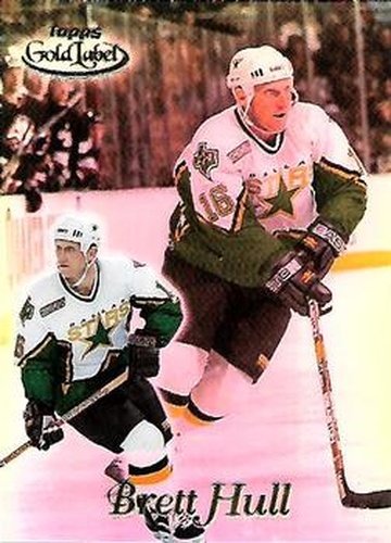 #53 Brett Hull - Dallas Stars - 1999-00 Topps Gold Label Hockey