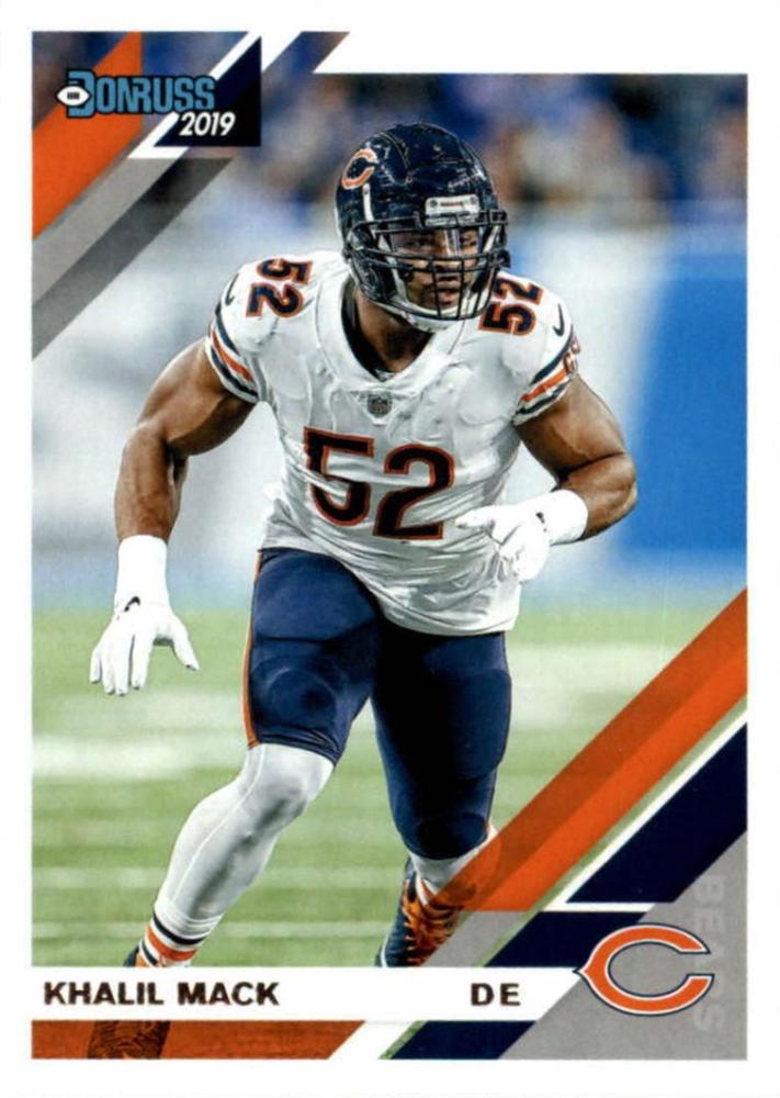 #53 Khalil Mack - Chicago Bears - 2019 Donruss Football