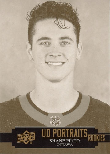 #P-53 Shane Pinto - Ottawa Senators - 2021-22 Upper Deck - UD Portraits Hockey