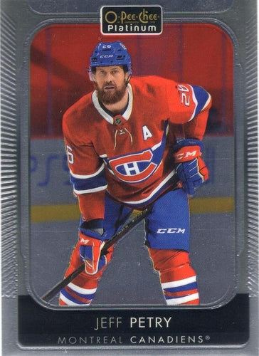 #53 Jeff Petry - Montreal Canadiens - 2021-22 O-Pee-Chee Platinum Hockey
