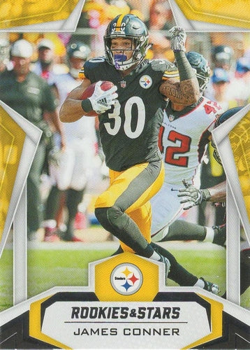 #53 James Conner - Pittsburgh Steelers - 2019 Panini Rookies & Stars Football