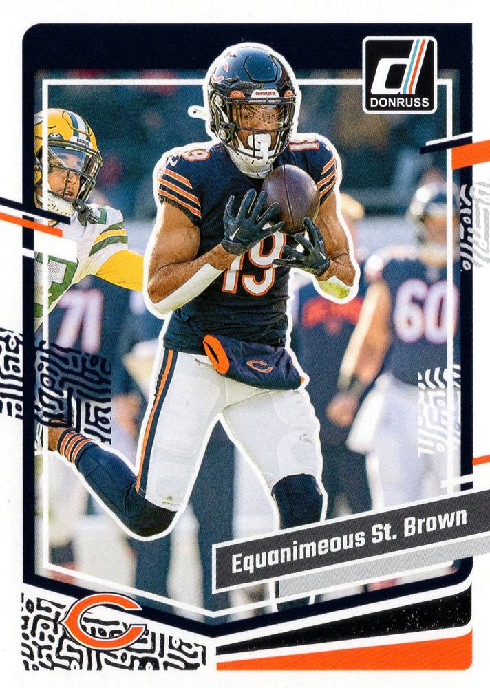 #53 Equanimeous St. Brown - Chicago Bears - 2023 Donruss Football