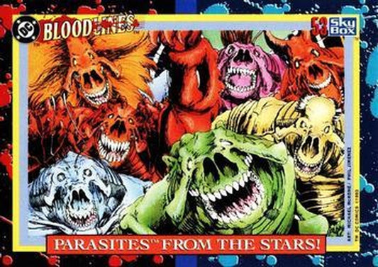 #53 Parasites from the Stars! - 1993 SkyBox DC Comics Bloodlines