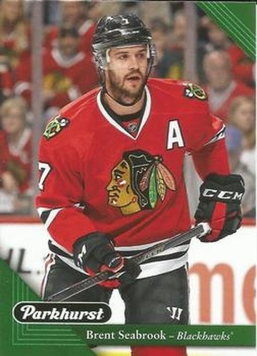 #53 Brent Seabrook - Chicago Blackhawks - 2017-18 Parkhurst Hockey
