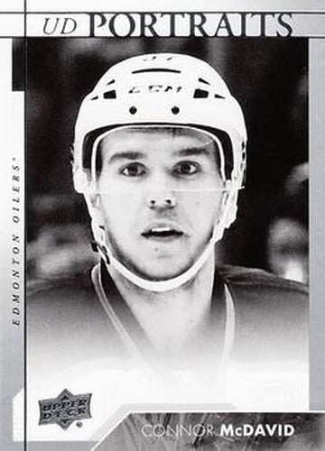 #P-53 Connor McDavid - Edmonton Oilers - 2017-18 Upper Deck - UD Portraits Hockey
