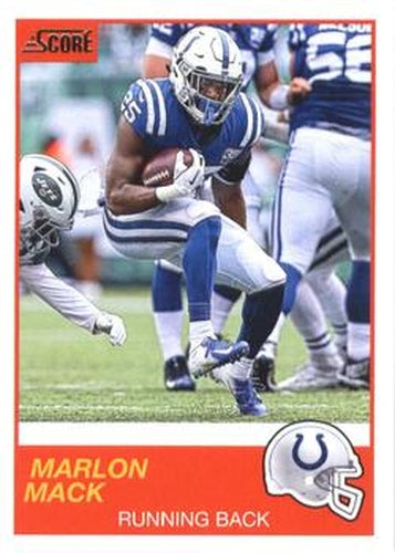 #53 Marlon Mack - Indianapolis Colts - 2019 Score Football