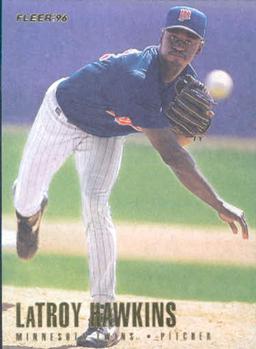 #U53 LaTroy Hawkins - Minnesota Twins - 1996 Fleer Update Baseball