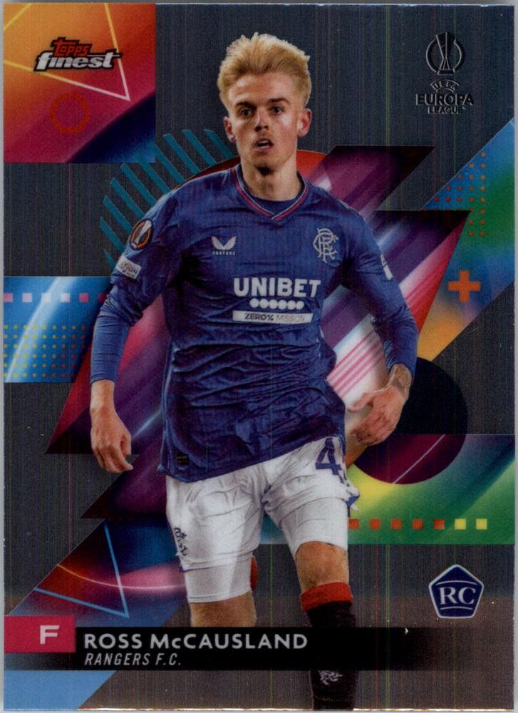 #53 Ross McCausland - Glasgow Rangers - 2023-24 Finest UEFA Club Competitions Soccer