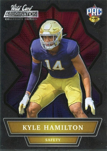 #ANBC-53 Kyle Hamilton - Notre Dame Fighting Irish - 2021 Wild Card Alumination NIL Football