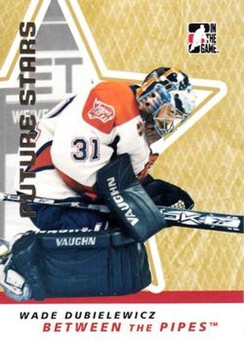 #53 Wade Dubielewicz - Bridgeport Sound Tigers - 2006-07 In The Game Between The Pipes Hockey