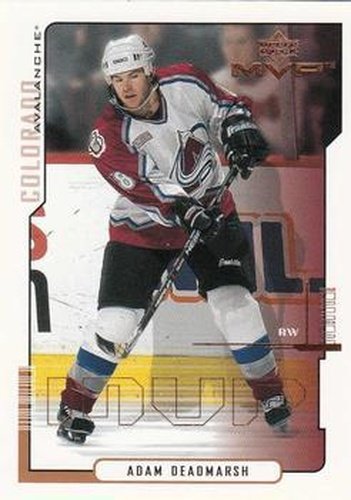 #53 Adam Deadmarsh - Colorado Avalanche - 2000-01 Upper Deck MVP Hockey