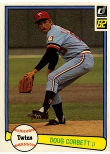 #53 Doug Corbett - Minnesota Twins - 1982 Donruss Baseball