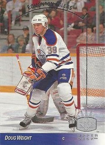 #53 Doug Weight - Edmonton Oilers - 1993-94 Upper Deck - SP Hockey