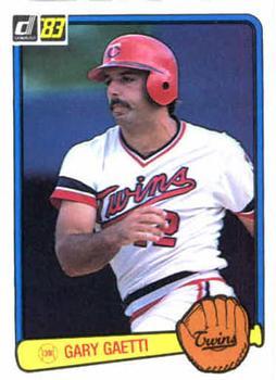 #53 Gary Gaetti - Minnesota Twins - 1983 Donruss Baseball