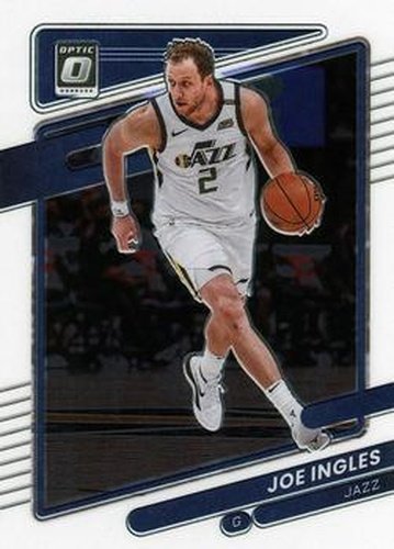 #53 Joe Ingles - Utah Jazz - 2021-22 Donruss Optic Basketball