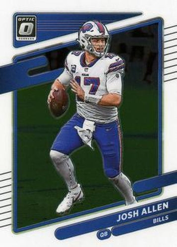 #53 Josh Allen - Buffalo Bills - 2021 Donruss Optic Football