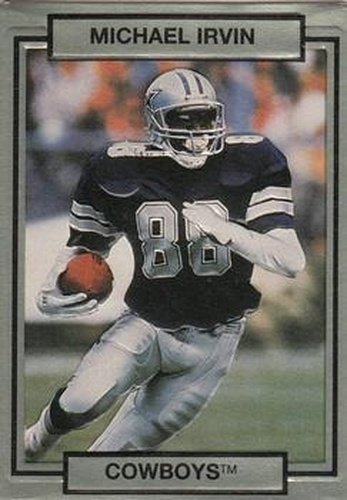 #53 Michael Irvin - Dallas Cowboys - 1990 Action Packed Football