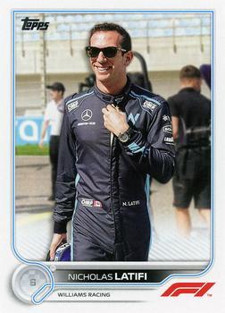 #53 Nicholas Latifi - Williams Racing - 2022 Topps Formula 1 Racing
