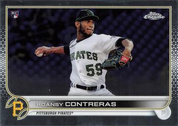 #53 Roansy Contreras - Pittsburgh Pirates - 2022 Topps Chrome Baseball