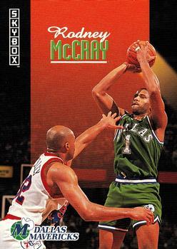 #53 Rodney McCray - Dallas Mavericks - 1992-93 SkyBox Basketball