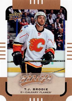 #53 T.J. Brodie - Calgary Flames - 2015-16 Upper Deck MVP Hockey