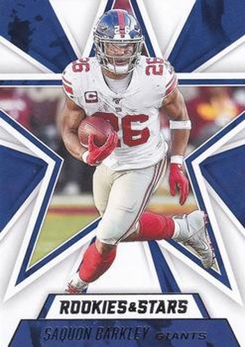 #53 Saquon Barkley - New York Giants - 2020 Panini Rookies & Stars Football