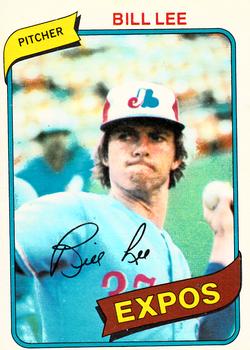 #53 Bill Lee - Montreal Expos - 1980 O-Pee-Chee Baseball