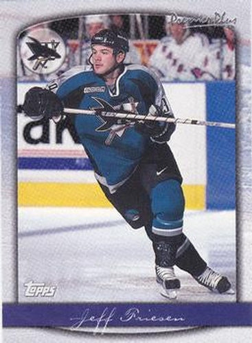 #53 Jeff Friesen - San Jose Sharks - 1999-00 Topps Premier Plus Hockey