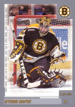 #53 Byron Dafoe - Boston Bruins - 2000-01 O-Pee-Chee Hockey