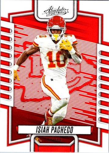 #53 Isiah Pacheco - Kansas City Chiefs - 2023 Panini Absolute Football