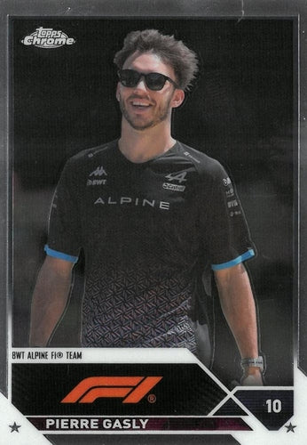 #53 Pierre Gasly - BWT Alpine F1 Team - 2023 Topps Chrome Formula 1 Racing