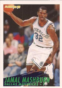 #53 Jamal Mashburn - Dallas Mavericks - 1994-95 Fleer Basketball