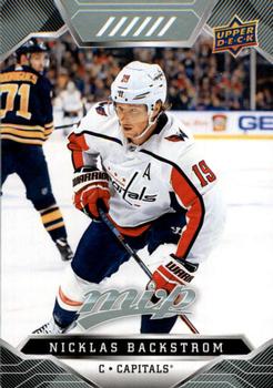 #53 Nicklas Backstrom - Washington Capitals - 2019-20 Upper Deck MVP Hockey