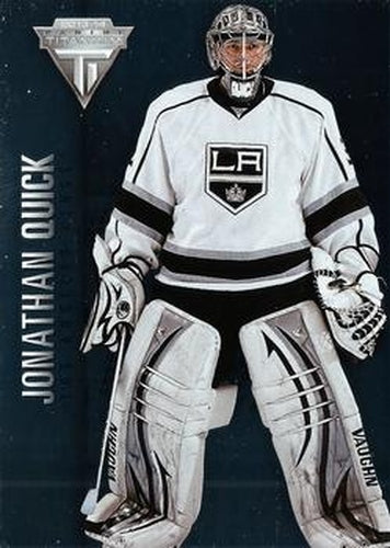 #53 Jonathan Quick - Los Angeles Kings - 2013-14 Panini Titanium Hockey