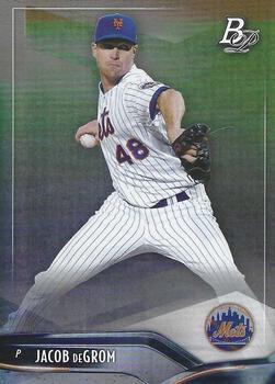 #53 Jacob deGrom - New York Mets - 2021 Bowman Platinum Baseball