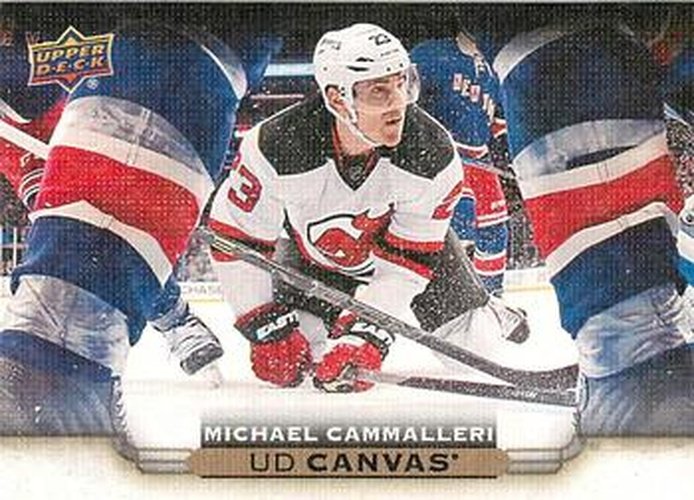 #C53 Michael Cammalleri - New Jersey Devils - 2015-16 Upper Deck - UD Canvas Hockey
