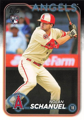 #53 Nolan Schanuel - Los Angeles Angels - 2024 Topps Baseball