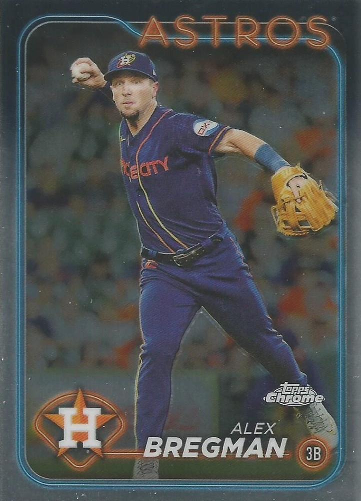 #53 Alex Bregman - Houston Astros - 2024 Topps Chrome Baseball
