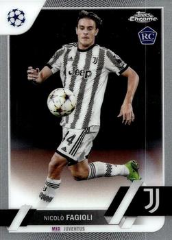 #53 Nicolò Fagioli - Juventus - 2022-23 Topps Chrome UEFA Club Competitions Soccer