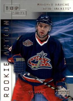 #53b Mathieu Darche - Columbus Blue Jackets - 2001-02 Upper Deck Top Shelf Hockey