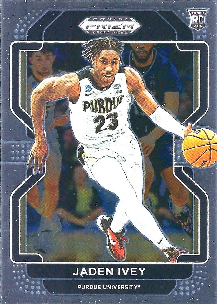 #53 Jaden Ivey - Purdue Boilermakers - 2022 Panini Prizm Draft Picks Basketball