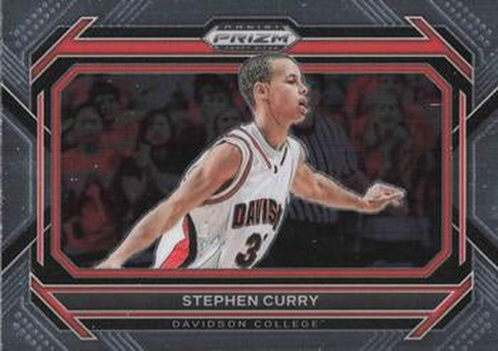 #53b Stephen Curry - Davidson Wildcats - 2023 Panini Prizm Draft Picks Basketball