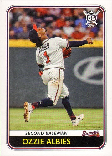 #54 Ozzie Albies - Atlanta Braves - 2020 Topps Big League Baseball