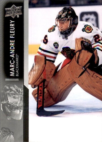 #540 Marc-Andre Fleury - Chicago Blackhawks - 2021-22 Upper Deck Hockey